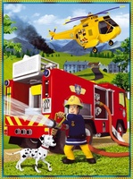 Trefl Puzzle 2v1 Požárník Sam + pexeso