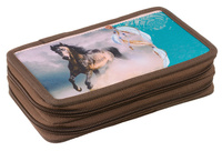 Stil Školní penál dvoupatrový Kůň Wild Horse