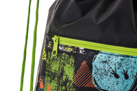 Stil Školní Vak Sáček na cvičky přezůvky Dinosaurus T-Rex