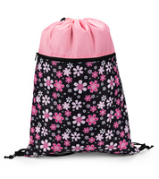 Stil Školní Vak Sáček na cvičky přezůvky Květiny Flowers