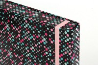 Stil Školní Box na sešity s klopou Puntíky Dots A5