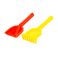 Sada na písek č.565: lopatka č.30, hrabičky č.30 31cm