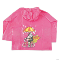 Pidilidi Dětská Pláštěnka Krtek růžová 4 roky 104cm