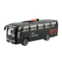 Made Autobus Leo Express 12cm s českými větami řidiče a palubní posádky