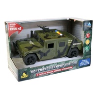 Made Vojenské auto se světlem a českým hlasem 24cm