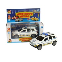 Made Auto SUV Městská Policie se světlem a zvukem