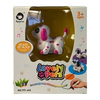 Pejsek Zigybot Jezdící po namalované čáře