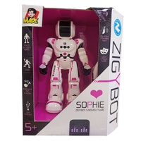 Made Robot Zigybot Sophie robotická kamarádka na IR ovládání 27cm