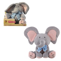 Made Sloník hra na schovávanou 26cm růžový