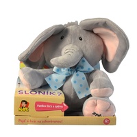 Made Sloník hra na schovávanou 26cm růžový