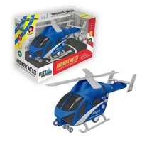 Made Vrtulník policejní na setrvačník se světlem a zvukem