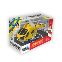 Made Vrtulník Záchranářský na setrvačník se světlem a zvukem