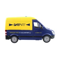 Auto dodávka DATART 22cm se zvukem na baterie