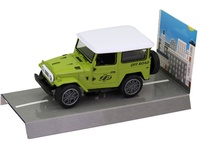 Auto Jeep kovový na zpětný chod 9,5, x 4,6 x 5 cm