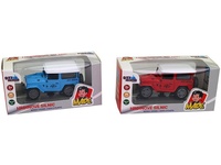 Auto Jeep kovový na zpětný chod 9,5, x 4,6 x 5 cm