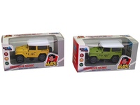 Auto Jeep kovový na zpětný chod 9,5, x 4,6 x 5 cm