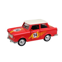 Auto Trabant, kovový, 12 cm