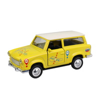 Auto Trabant, kovový, 12 cm
