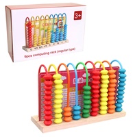 Dřevěné počítadlo, 20 x 7,5 x 13 cm