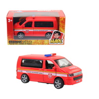 Auto, hasičská dodávka, CZ design i box