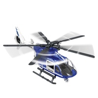 Vrtulník policejní, 34,5 x 12 x 18cm