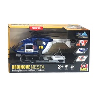 Vrtulník policejní, 34,5 x 12 x 18cm