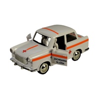 Auto Trabant záchranná služba na setrvačník 18cm se zvukem a světlem