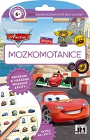 Mozkomotanice s tužkou Auta/Cars 15x21cm