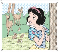 Vodové mega omalovánky Maluj vodou! Disney Princezny 33x29cm