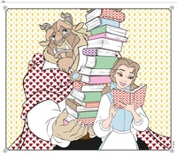 Vodové mega omalovánky Maluj vodou! Disney Princezny 33x29cm