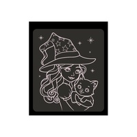 Vyškrabávací obrázky Lesní víly