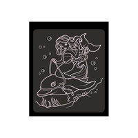 Vyškrabávací obrázky Mořské víly