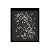 Vyškrabávací obrázky Poníci