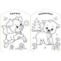 Omalovánka pro nejmenší. Moje zvířatka