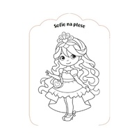 Omalovánka pro nejmenší. Moje kamarádky