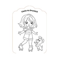 Omalovánka pro nejmenší. Moje kamarádky