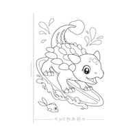 Omalovánka Veselí dinosauři