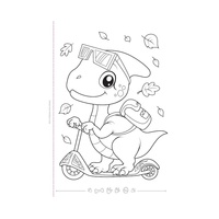 Omalovánka Veselí dinosauři