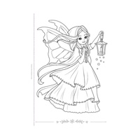 Omalovánka Veselé víly