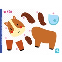 Kreativní vystřihovánky- Zvířata