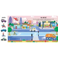 Knížka s magnetkami – Vozidla