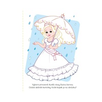 Omalovánka s kamínky Půvabné princezny