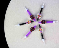 Svíčky na dort Masky Lebky Halloween 6ks