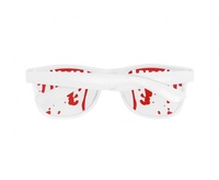 Kostým Krvavé kšandy,motýlek a brýle pro dospělé Halloween