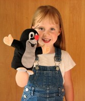 Moravská Ústředna Brno Maňásek Krtek plyš 20cm