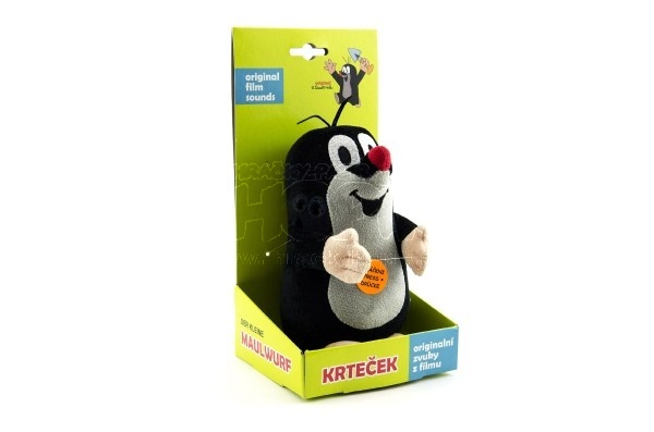 Moravská Ústředna Krtek 16cm mluvící 12 originál zvuků