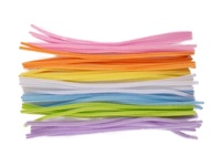 Chlupaté modelovací drátky 30cm 50ks pastelové barvy 6mm