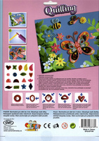 Kreativní sada Quilling Motýl 20,3x25,4cm