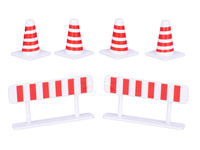 Kids Globe Traffic VW Transporter 27cm na baterie kov zpětný chod s se světlem v krabičce