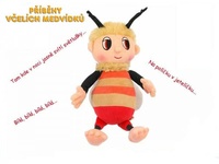 Včelí medvídek Čmelda plyš česky zpívající 29cm Příběhy Včelích medvídků - VYBITÉ BATERIE